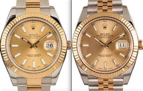 difference between rolex datejust and datejust ii|datejust vs day date.